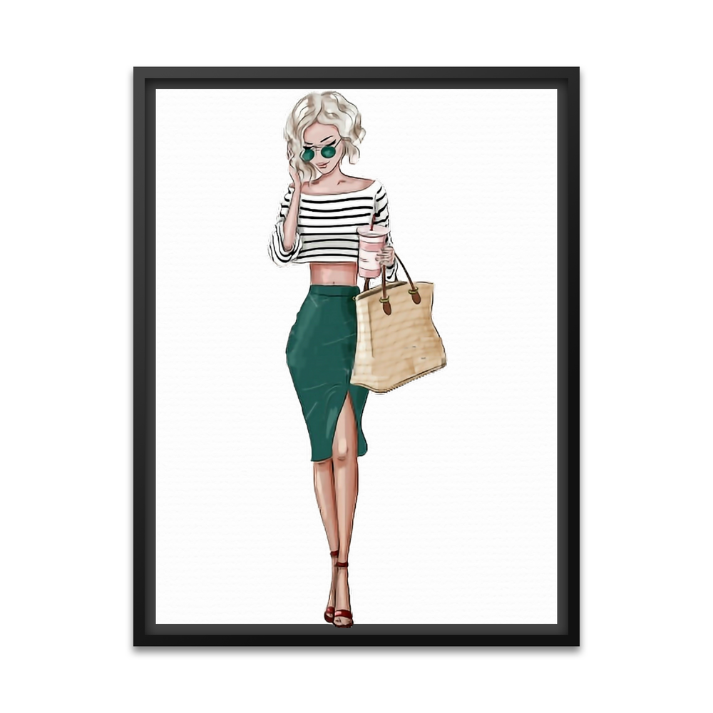 Framed Canvas - 3:4 Portrait